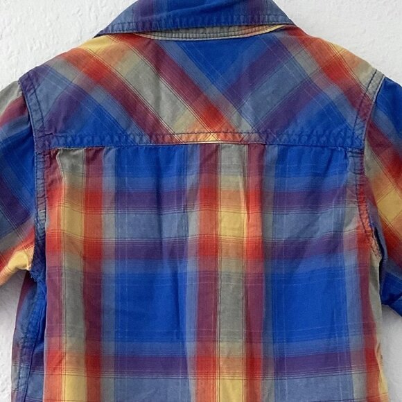 EPIC THREADS PLAID BUTTON DOWN SHIRT 6 - Picture 4 of 5